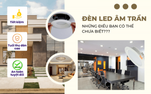 Đèn LED âm trần